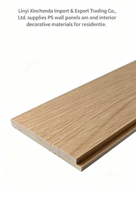 Light Oak Flat PS Wall Panel suppliers